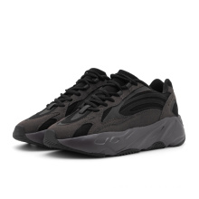 Popular classic fashion black men dad shoes Reflective running sports sneakers original yeezy 700 black,yeezy shoe,yeezy 700